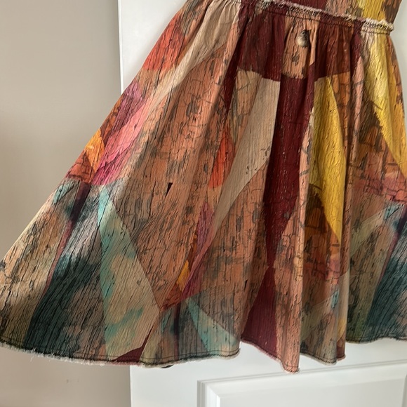 Making the Cut Carnaval Printed Fit & Flare Dress - Picture 4 of 16